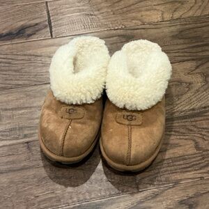 UGG Coquette Tan and Cream Women's coquetteSlippers
